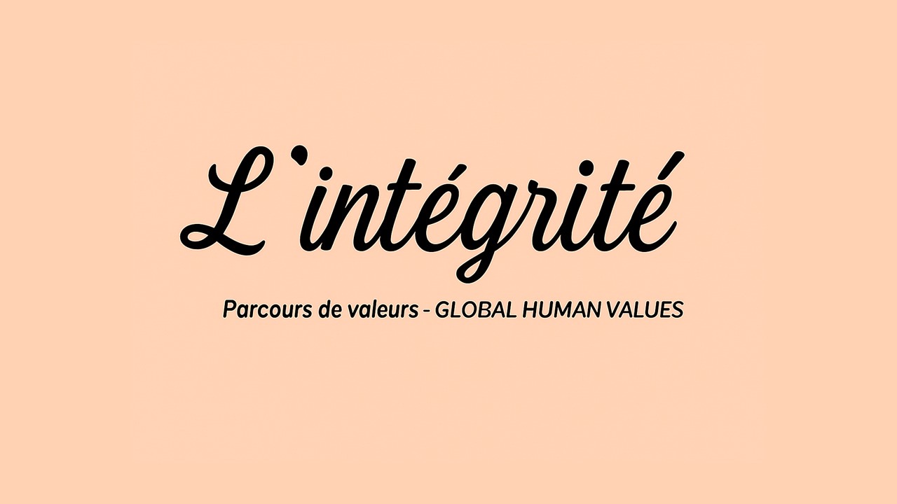 Parcours de valeurs - GLOBAL HUMAN VALUES